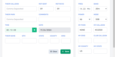 HamRS with Rig control 2.19.1